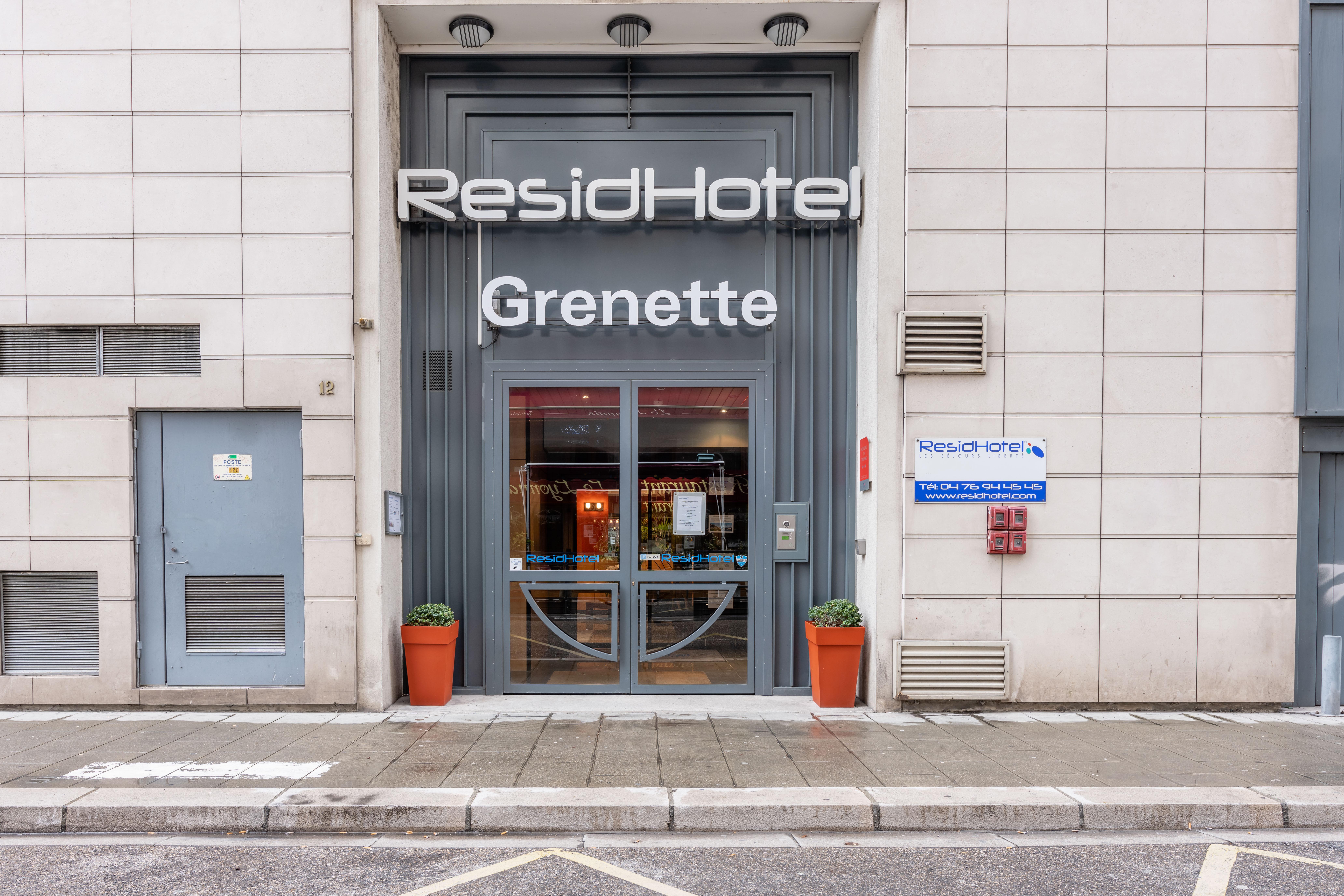 Residhotel Grenette Grenoble Eksteriør bilde